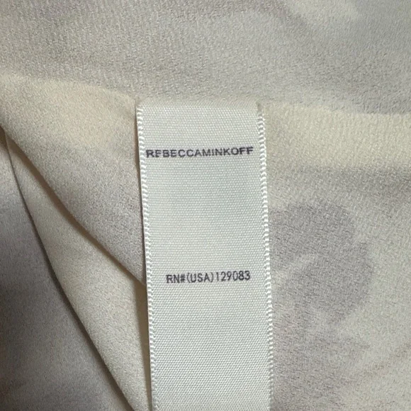 Rebecca Minkoff Floral Ruffle Dress in Red and White Size Large - Picture 15 of 16